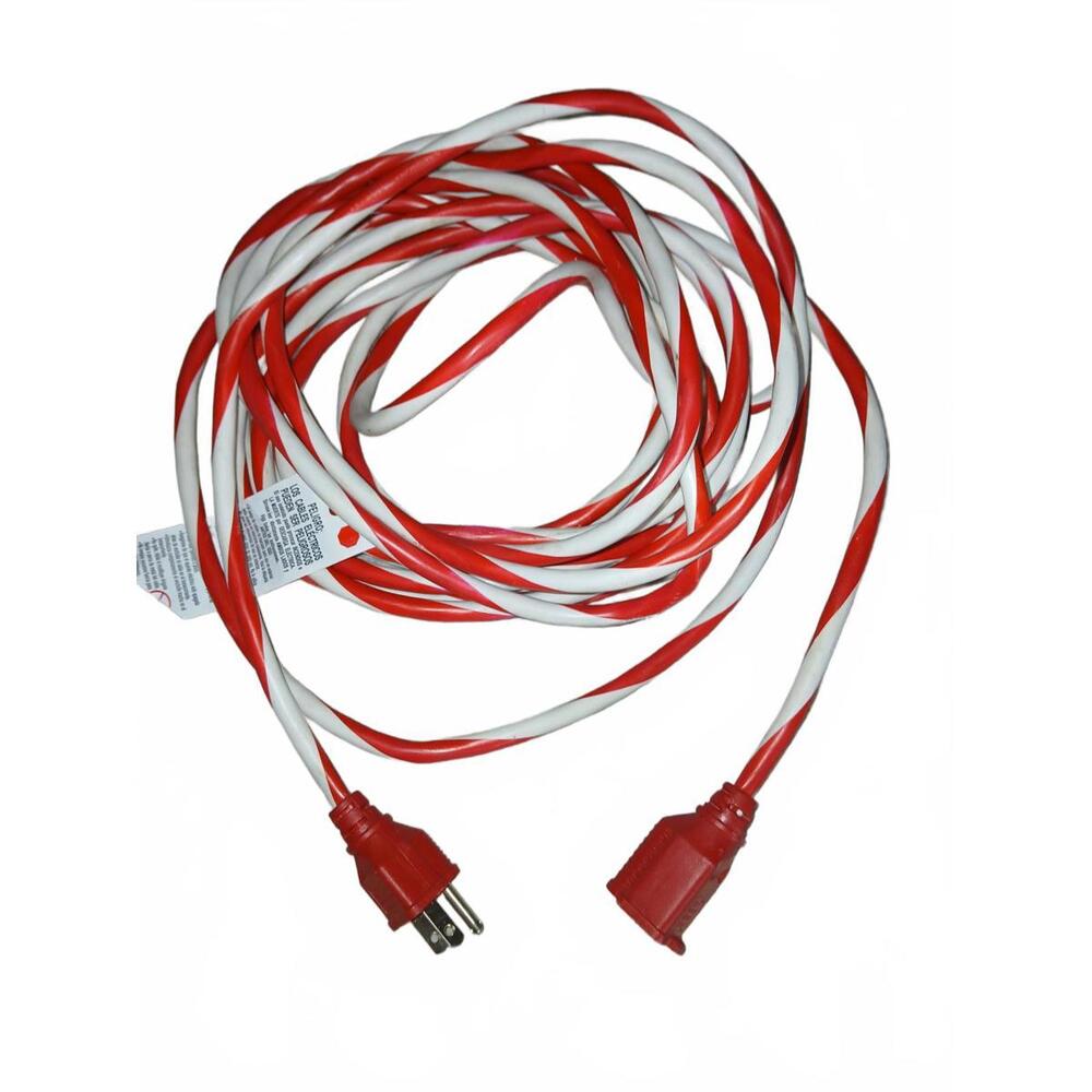 25ft candy cane extension cord,good used condition - Picture 1 of 1
